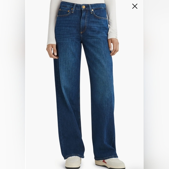rag & bone Denim - Rag & Bone Womens The Logan Mid Rise Wide Leg Jeans Size 27 NWT $198 Annalise